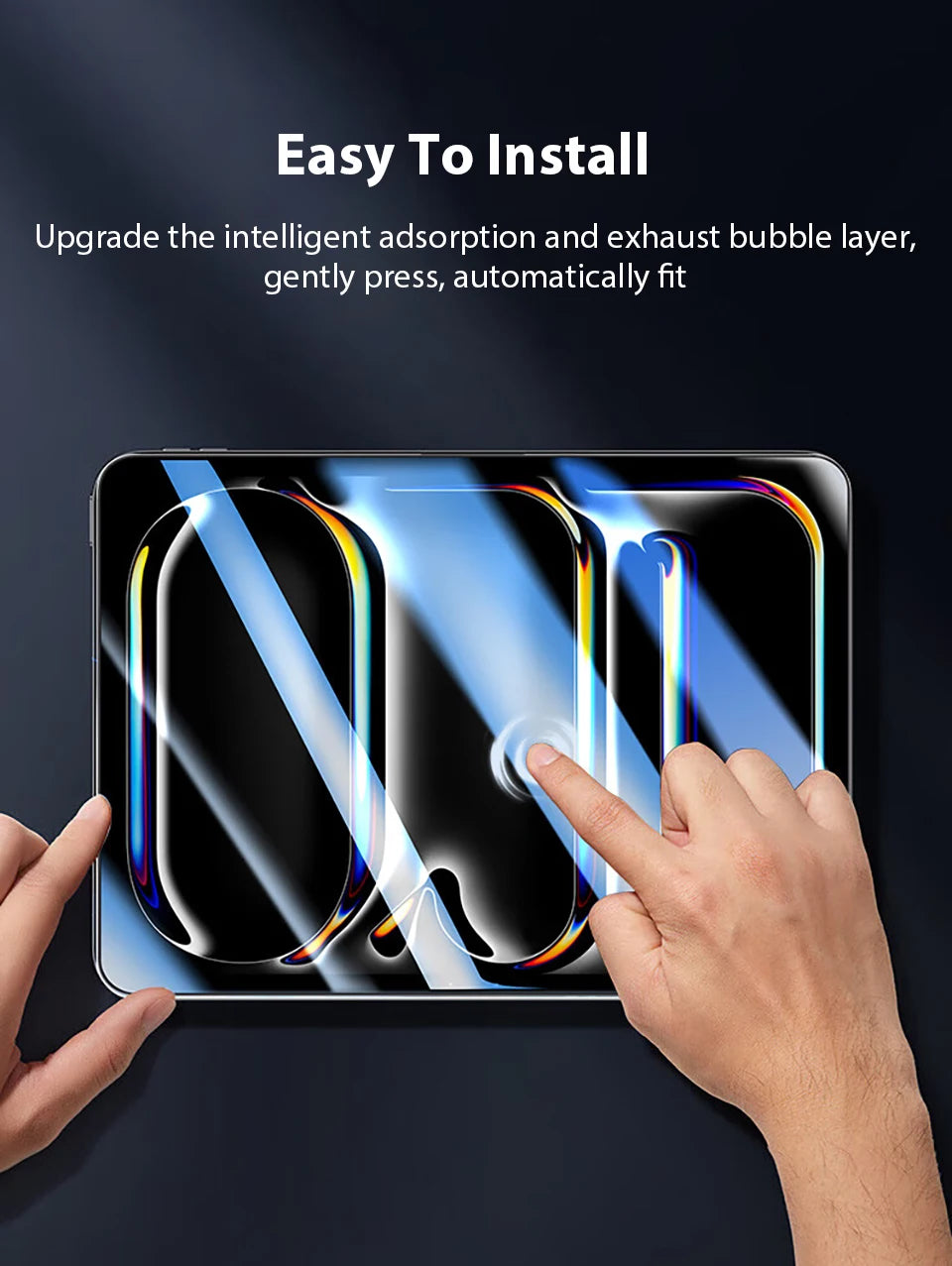 2Pcs Tempered Glass Screen Protector For Ipad Pro 13 12.9 M4 Air 11 M3 M2 5 4 Mini 6 7 9 9th 10 10th Generation A16 Accessories