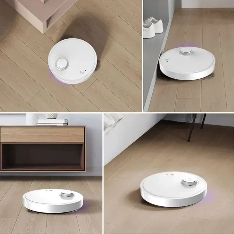 2025 New Automatic Robot Vacuum Cleaner 3in1 Smart Wireless Sweeping Wet And Dry Ultra-thin Cleaning Machine Mopping Smart Home