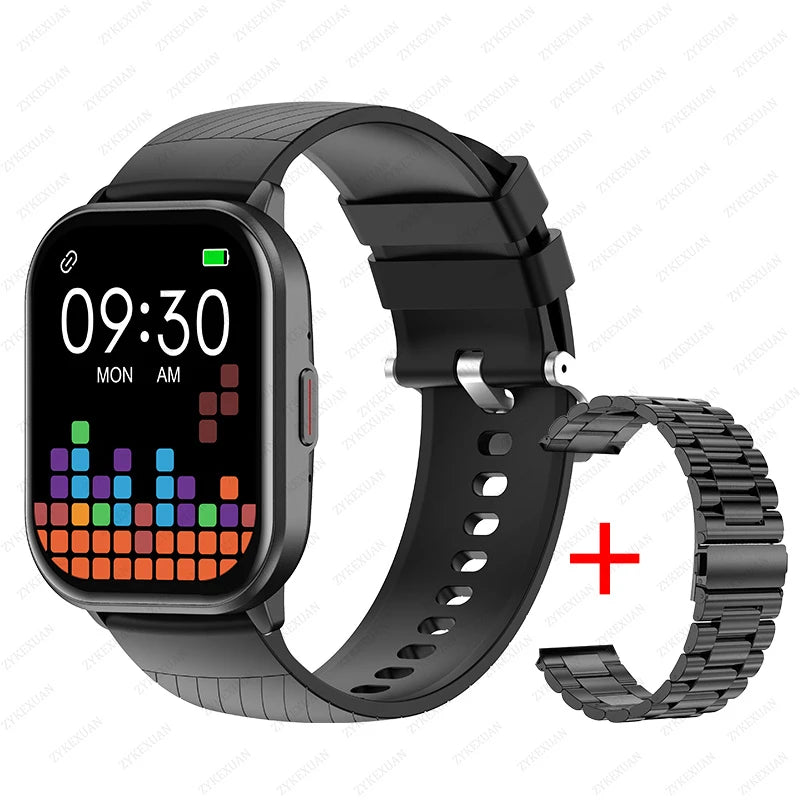 2024 New For Xiaomi Huawei Samsung Smart Watch Men Women Heart Rate Blood Pressure Fitness Tracker Bluetooth Call Smartwatch Man