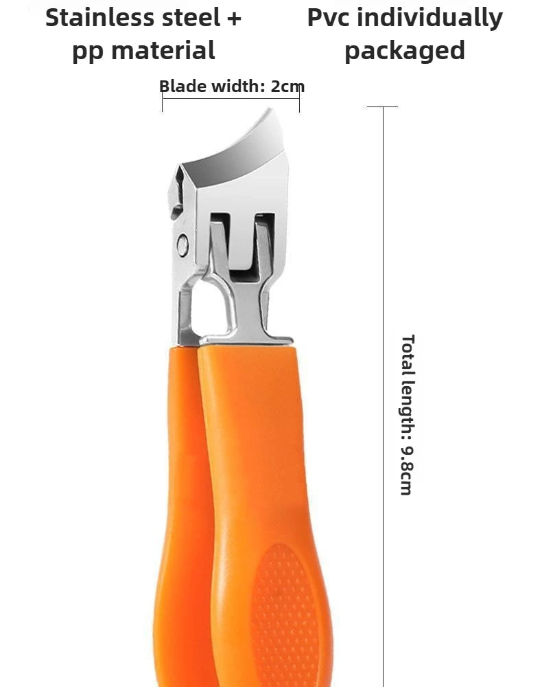 Special Anti-splash Nail Clippers Large Size ABS Toenail Cutter Diagonal Pliers Manicure Tools Household nails art tool