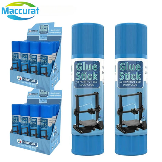 1/2/3pcs 3D Printer Glue Sticks PVP Solid Glue Sticks for Hot Bed Platform Glass Plate Easy Removing 3d printer parts