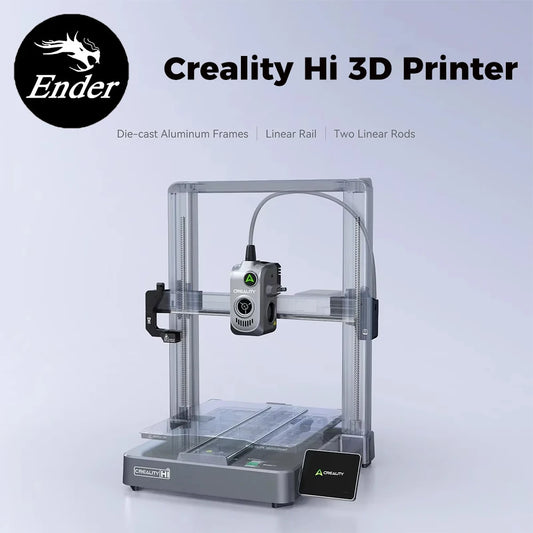 Creality Hi 3D Printer Core XZ Motion 500mm/S Speed Metal Build Printer Auto Leveling Direct Drive Extruder Multi-color printing