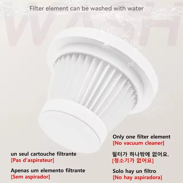 Xiaomi 180W Car Vacuum Cleaner Wireless Handheld High Power Vacuum Cleaner USB Charging Clean Machine Suitable For Home Pet Hair