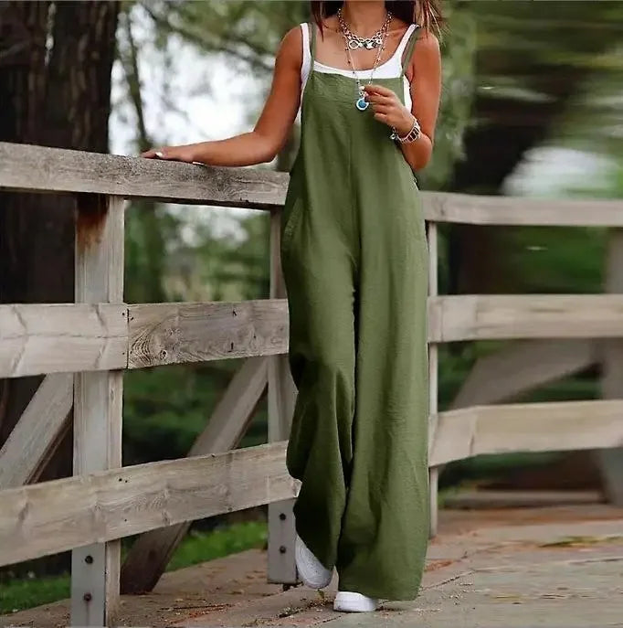Oversized S-5XL Women Loose Overalls