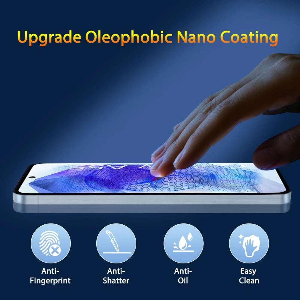 3PCS HD Tempered Glass For Samsung A16 A26 A36 A56 A55 A53 A54 A35 A25 A15 Screen Protector Samsung Galaxy S25 S24 Ultra Cristal Templado S24 FE S23 S22 S21 Plus