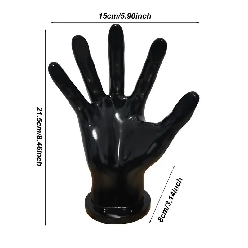 Basketball Wall Mount 2X Hand Shaped Basketball Display Stand Soccer Wall Decor For Soccer Basketball Volleyball Sports Room
