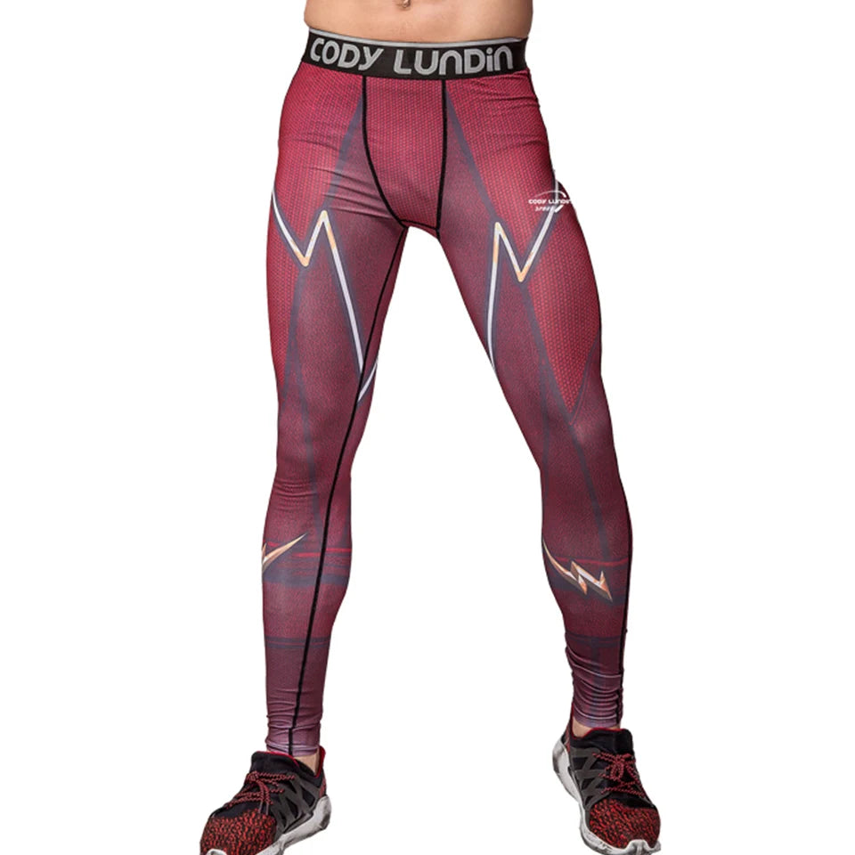 Rashguard Super T-Shirt Men's Long Sleeve Compression Tight Fitness Gym Sports Digital Printing Running Tracksuit Hero Jerseys