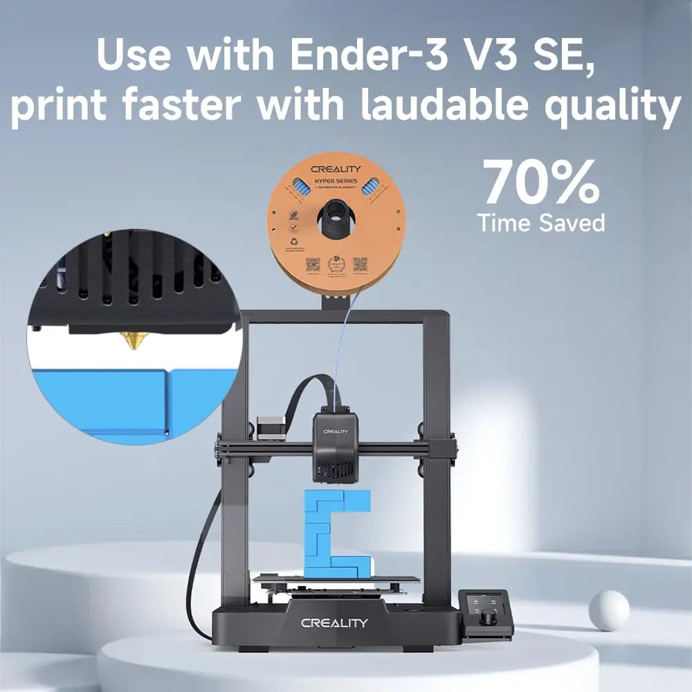 Ender 3 V3 SE Nozzles, Ender 5 S1 Nozzles with High-Speed Brass, M6 Hotend Extruder Nozzle for Ender 5 S1, Ender 7 3D Printers