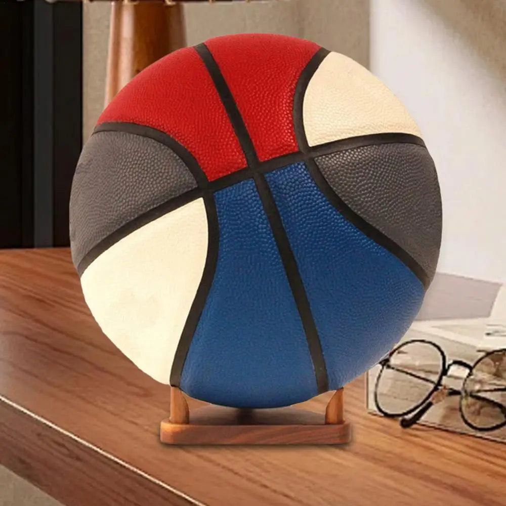 Ball Display Stand Wood Soccer Ball Display Holder Ball Stand Holder Display Stand Wooden Basketball Football Soccer Holder Rack