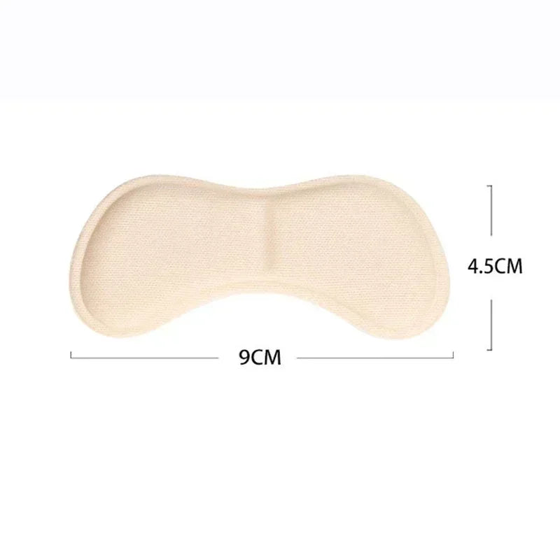 12 Pcs Heel Insoles Patch Pain Relief Anti-wear Cushion Pads Feet Care Heel Protector Adhesive Back Sticker Shoes Insert Insole
