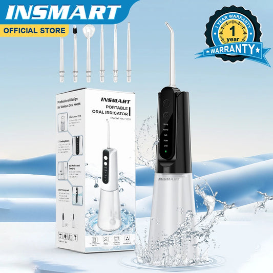 INSMART Water Flosser Dental Portable Oral Irrigator