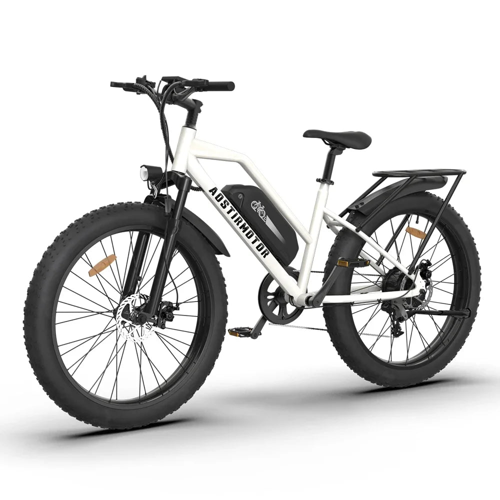 AOSTIRMOTOR All terrain S07-B 48V 13Ah Lithium Battery 750W Motor Ebike Mountain Bicycle Off-road Adult 26 Inch electric bike