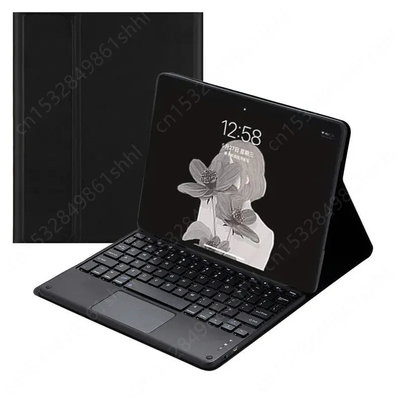 Keyboard Case For Lenovo Tab Plus 11.5 inch 2024 TB351FU Coque PU Leather Magnetic Stand Cover For Funda Lenovo Tab Plus 2024