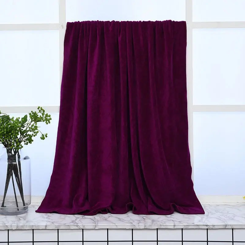 super large Microfiber bath towel, soft, high absorption and quick drying