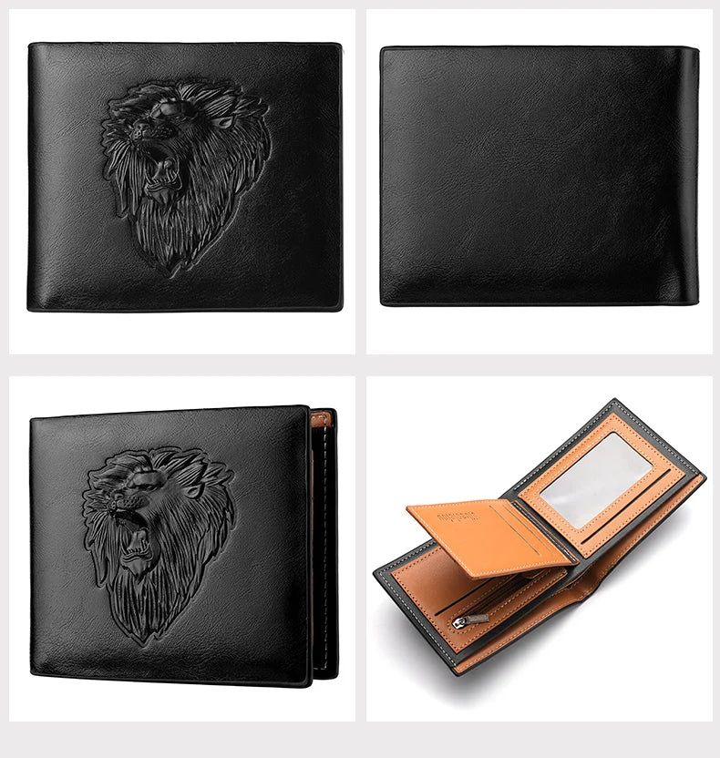 Men's PU Leather Wallets Are Fashionable And Personalized. They Are Perfect Gifts for Friends, Fathers or Boyfriends