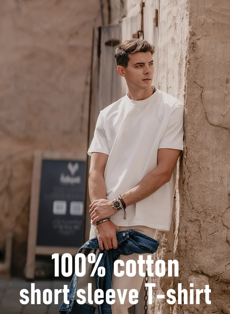 Men's Cotton T-shirt P-Pauls S-Smiths Short Sleeve Tee Graphic T Shirts Y2k Clothing Summer Tops Streetwear New in Tops