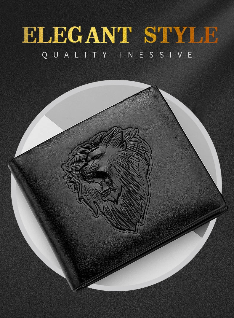 Men's PU Leather Wallets Are Fashionable And Personalized. They Are Perfect Gifts for Friends, Fathers or Boyfriends