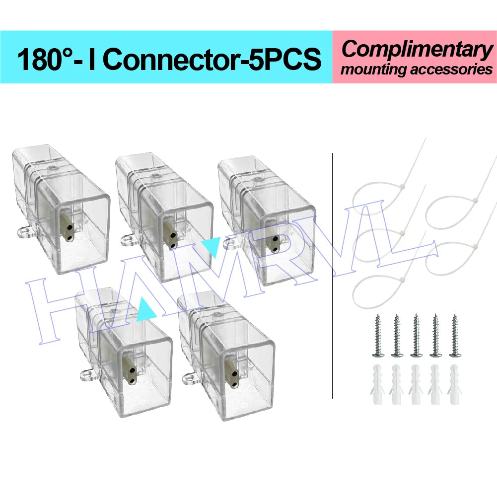 LED Hexagon Connector Cable DIY for Honeycomb Lamp AC110V-240V Barbershop Esports Workshop Garage 4S Car surface Lighting