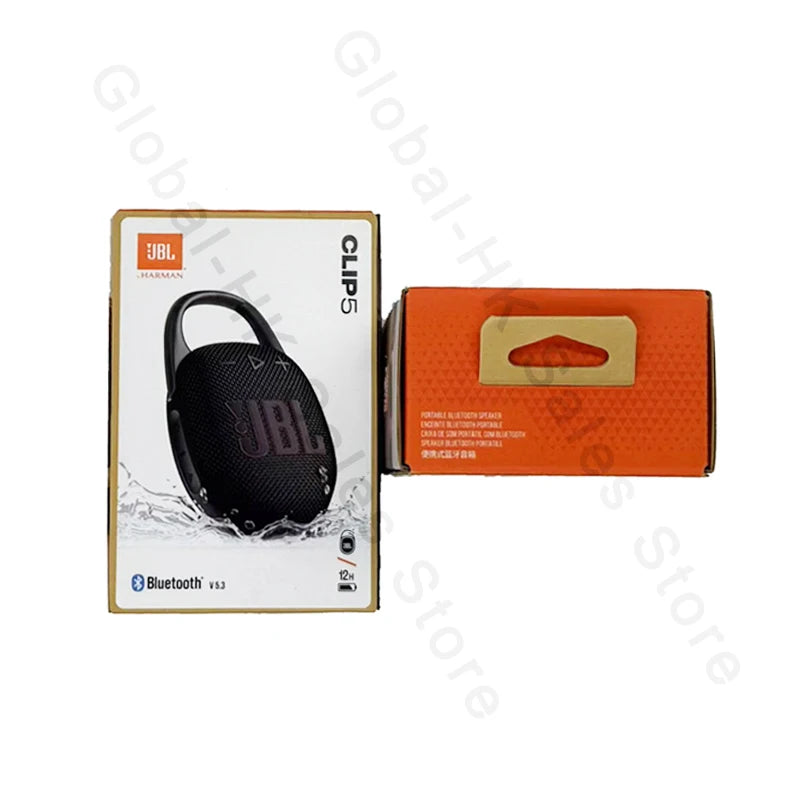 JBL Clip 5 Clip5 Ultra Portable Bluetooth Speaker Outdoor Mini Speaker Multi-Speaker Connection IP67 Waterproof 12 Hour Playtime