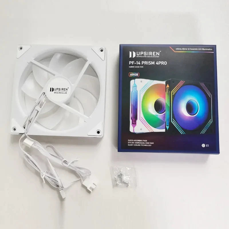 UPSIREN PF-14 Prism 4PRO chassis fan 14cm ARGB high-performance cooling fan radiator