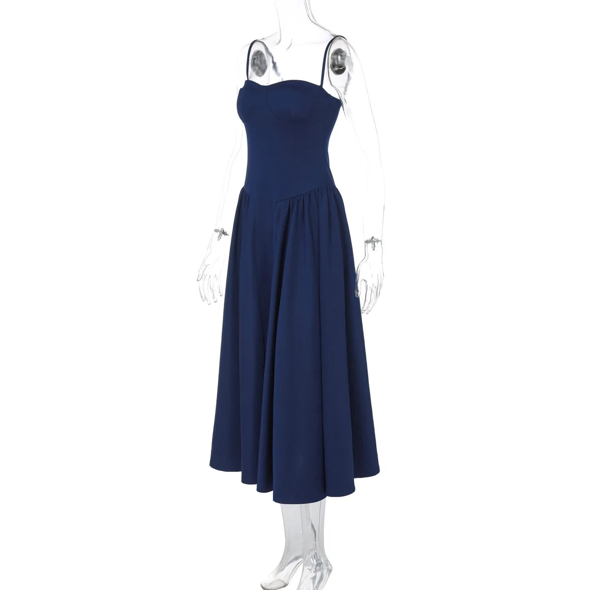 Ladies Elegant Evening Party Fashion Dress Women Sleeveless Backless Bodycon Maxi Dresses Night Club Streetwear Female Outfits
