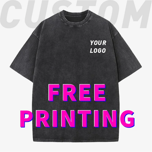 Customized T-shirts free printing logo images