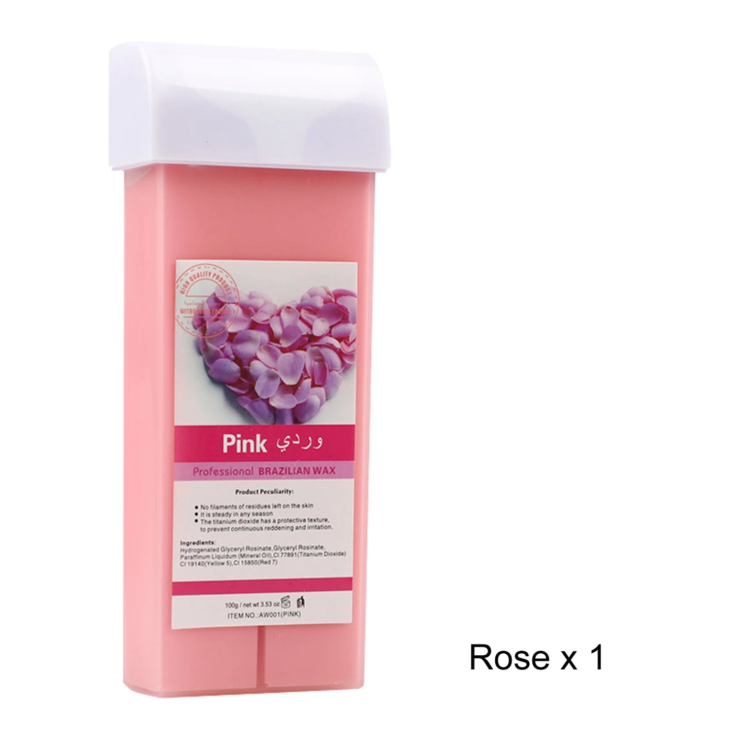 Pearl Hair Removal Wax Refill Kit Wax Cartridge Warmer For Body Rapid Hair Removal Professional Cosmetology Hair Removal Wax