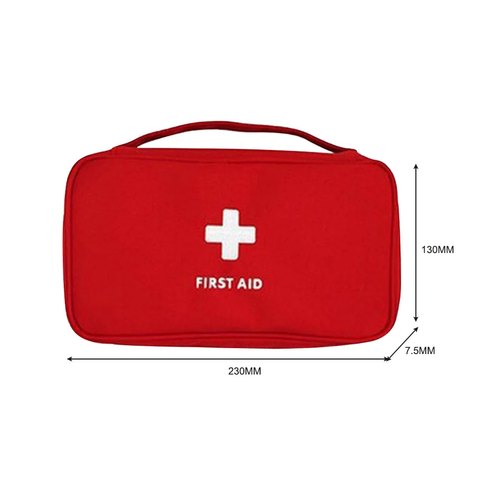 Home Medicine Bag Portable Travel First Aid Kit Medical Emergency Kit Organizer Outdoor Medicine Pill Storage Carrying Case Bag