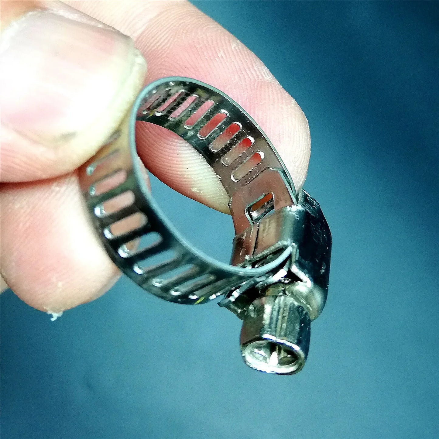 Adjustable Car Fuel Tube Pipe Clamp Stainless Steel Screw Band Hose Clamps Worm Gear Plier Tools Faucet Water Pipes Fasteners