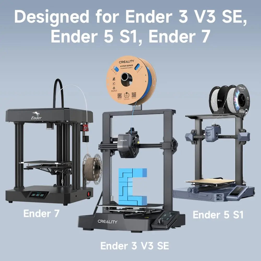 Ender 3 V3 SE Nozzles, Ender 5 S1 Nozzles with High-Speed Brass, M6 Hotend Extruder Nozzle for Ender 5 S1, Ender 7 3D Printers
