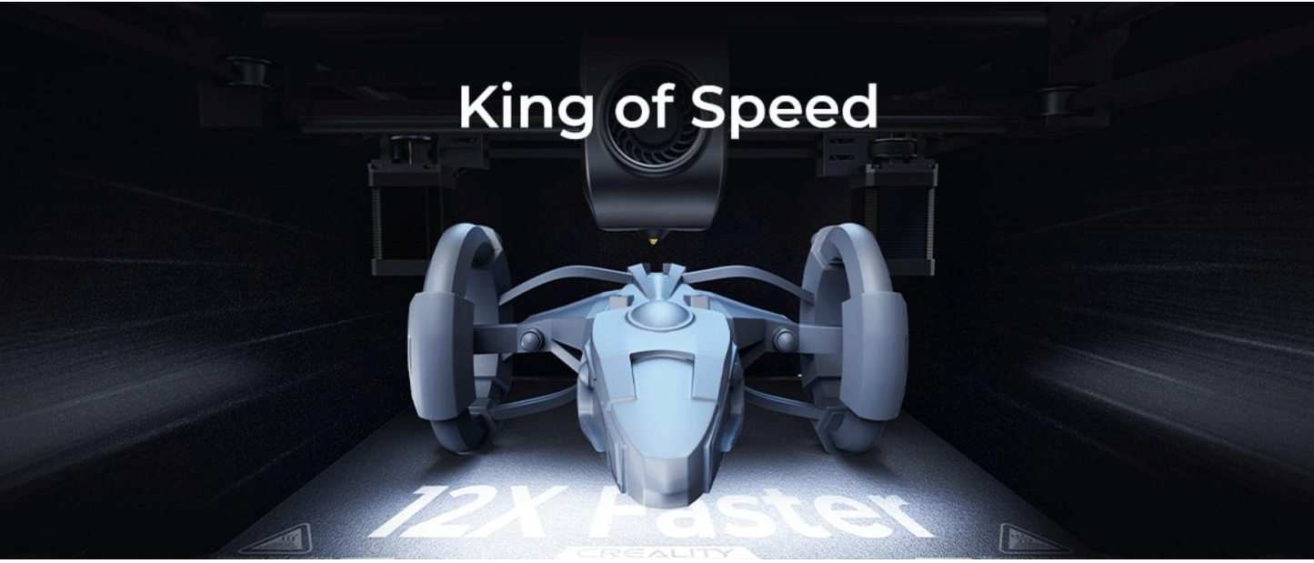 Creality K1Max 3D Printer 600mm /s Printing Speed Dual-gear Direct Drive Extruder 300x300x300MM，K2Plus Combo NEW Recommend