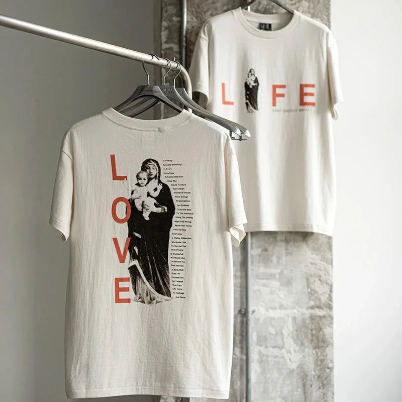 Pay Money To My Pain Saint T-Shirt Men Women Best Quality Oversized 100% Cotton Tee Tops Vintage Washed Black Graphics T Shirt
