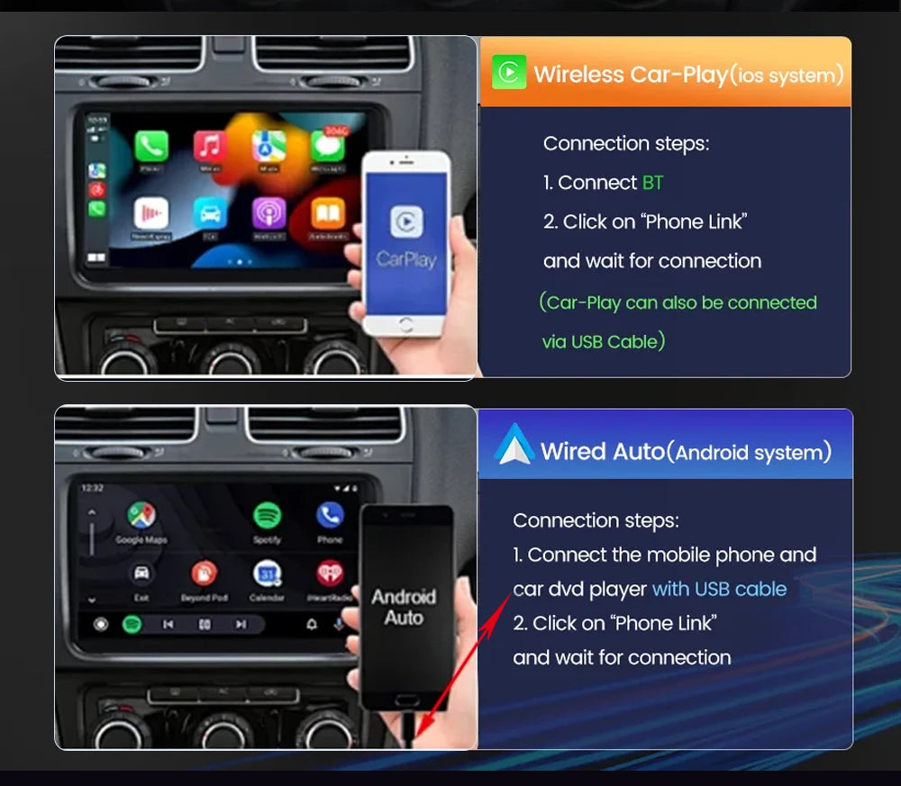 Android OS For Honda Accord 7 CM UC CL 2004 - 2007 Car Radio Navigation 4G WIFI BT No 2 Din DVD GPS CPU Multimedia Player