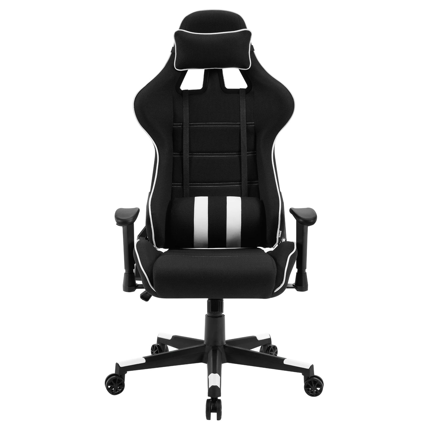 WOLTU Height Adjustable Ergonomic Office Gaming Chair Computer Armchair with Headrest Lumbar Cushion Tilt Function Backrest