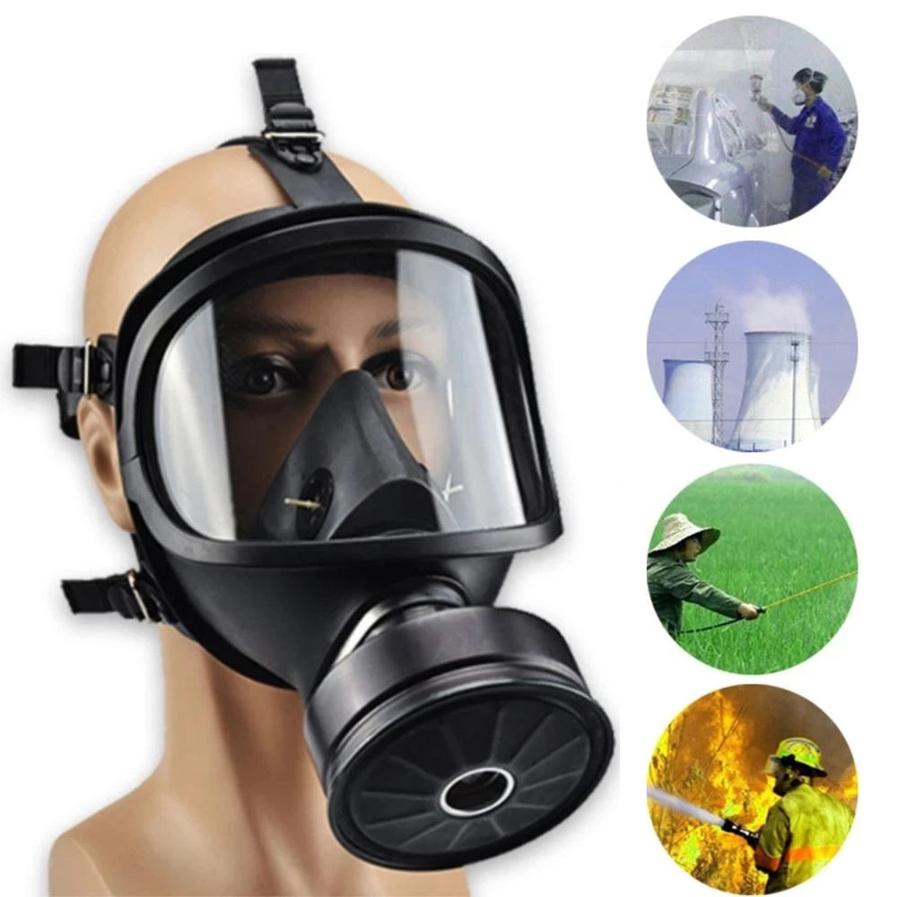 MF14 type 87 type gas mask irritating chemical dust-proof anti-pollution full-face gas mask anti-radiation mask dust-proof