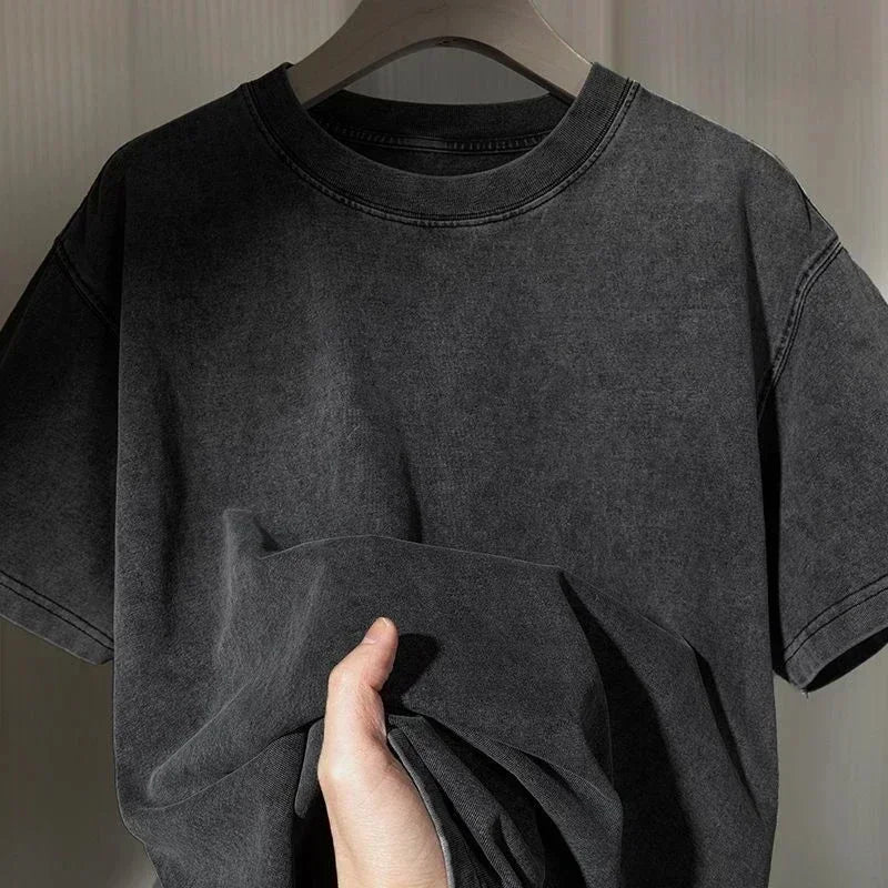 Pokemon Gengar Graphic T-shirts Man Summer Y2k Clothes Women Washed Cotton Casual Short-sleeved Tee Oversized Streetwear Tops