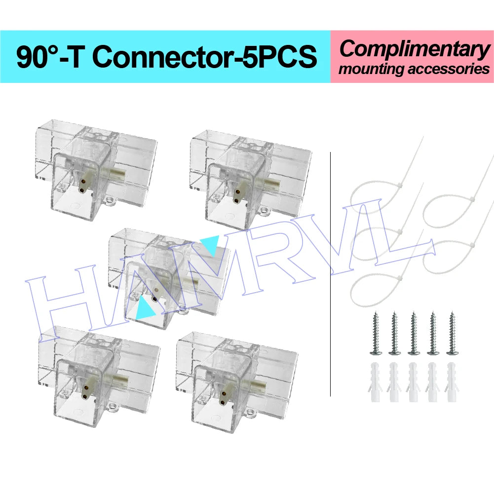 LED Hexagon Connector Cable DIY for Honeycomb Lamp AC110V-240V Barbershop Esports Workshop Garage 4S Car surface Lighting