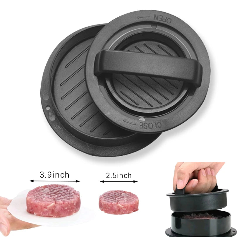 Stainless Steel Smash Burger Press Dropshipping Meat Masher Circular Meat Press Mold for Deli Meats Kitchen Accessories