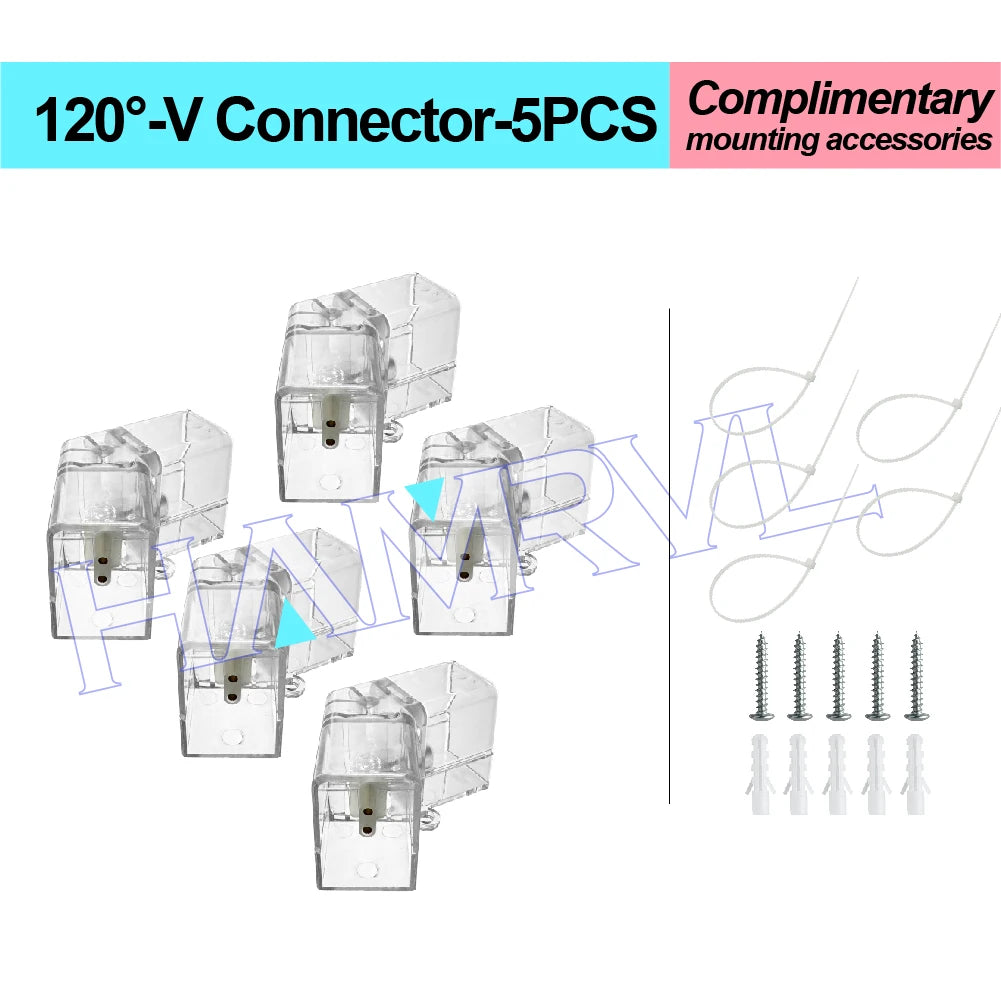 LED Hexagon Connector Cable DIY for Honeycomb Lamp AC110V-240V Barbershop Esports Workshop Garage 4S Car surface Lighting