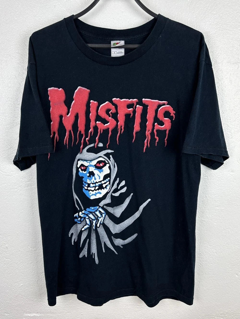 Misfit Band Skull Logo Vintage Style Black Unisex T-Shirt Summer New Men's Women's Vintage Fashion T-Shirt