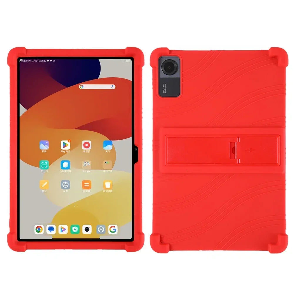 For Xiaomi RedMi Pad SE 11 inch 2023 Kids Case Tablet Shockproof Cover for RedMi Pad SE 11''Soft Silicon Stand Protective Shell