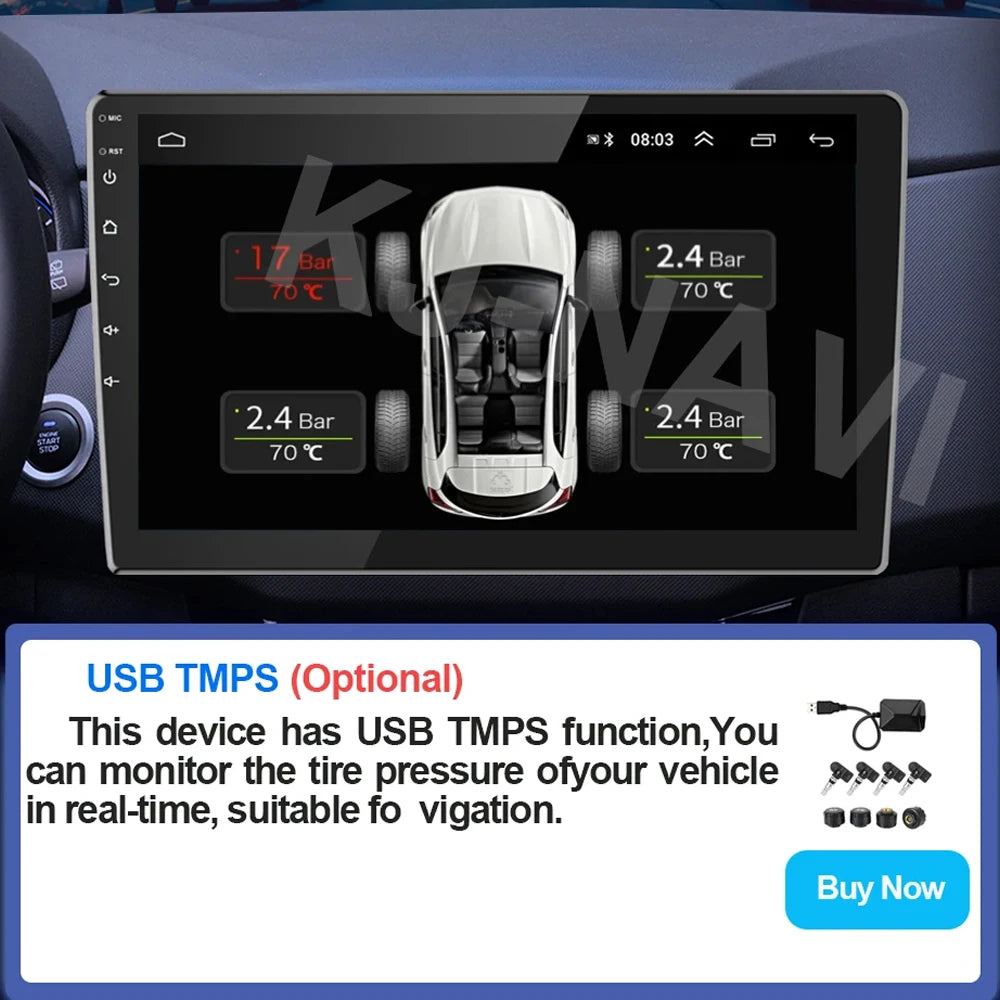 Android OS For Honda Accord 7 CM UC CL 2004 - 2007 Car Radio Navigation 4G WIFI BT No 2 Din DVD GPS CPU Multimedia Player