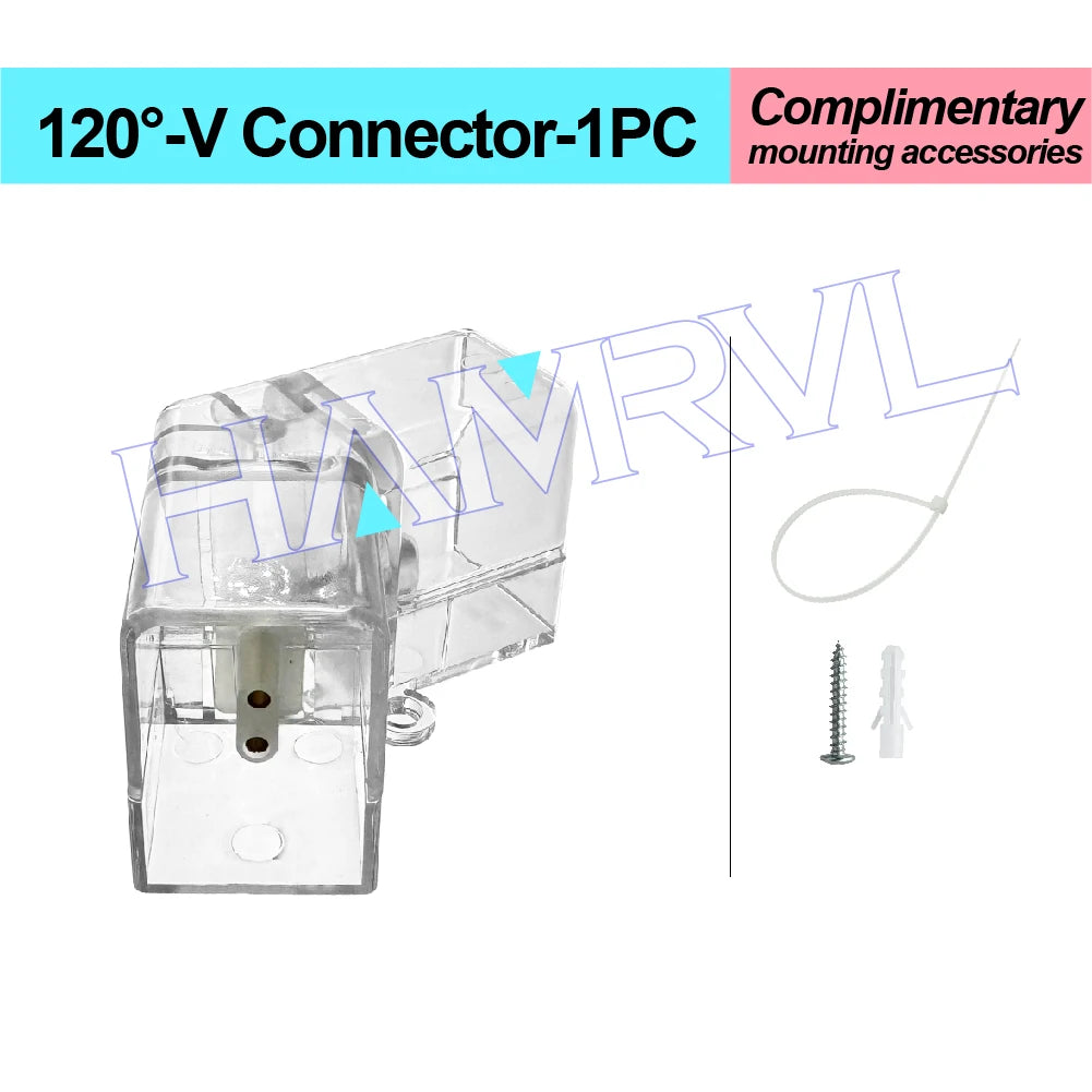 LED Hexagon Connector Cable DIY for Honeycomb Lamp AC110V-240V Barbershop Esports Workshop Garage 4S Car surface Lighting