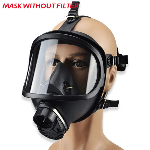 MF14 type 87 type gas mask irritating chemical dust-proof anti-pollution full-face gas mask anti-radiation mask dust-proof