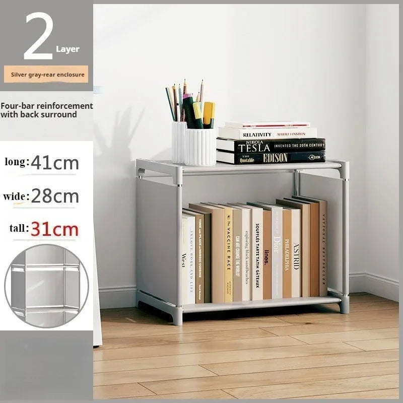 Simple Bookshelf Easy Assembly Bookcase Square Storage Shelf Multi-Layer Book Closet Living Room And Study Bedroom Storage Shelf