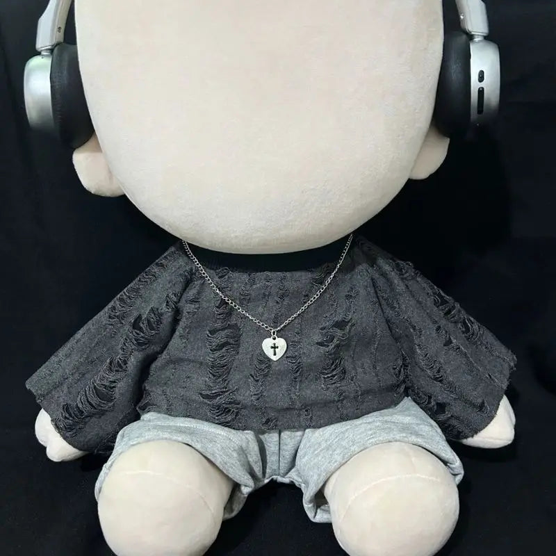 40cm Baby Clothes Handsome 40cm Baby Clothes Handsome Set Sitting Posture Non Aggressive Piercing Light Luxury Set Baby Clothes