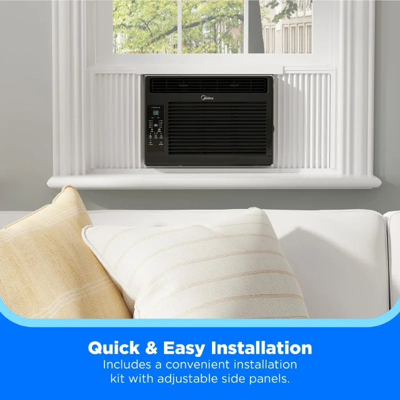 Midea 5,000 BTU Window Air Conditioner, 150 Sq. Ft., White, New