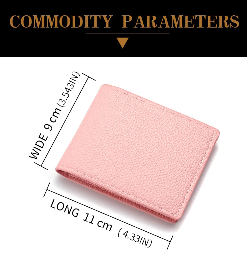 2025 New Wallet for Men, Short Men's Wallet, Dollar Wallet, Zipper Coin Pocket, Ultra-thin Men's Wallet