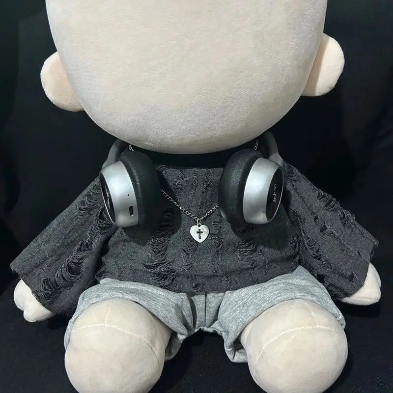 40cm Baby Clothes Handsome 40cm Baby Clothes Handsome Set Sitting Posture Non Aggressive Piercing Light Luxury Set Baby Clothes
