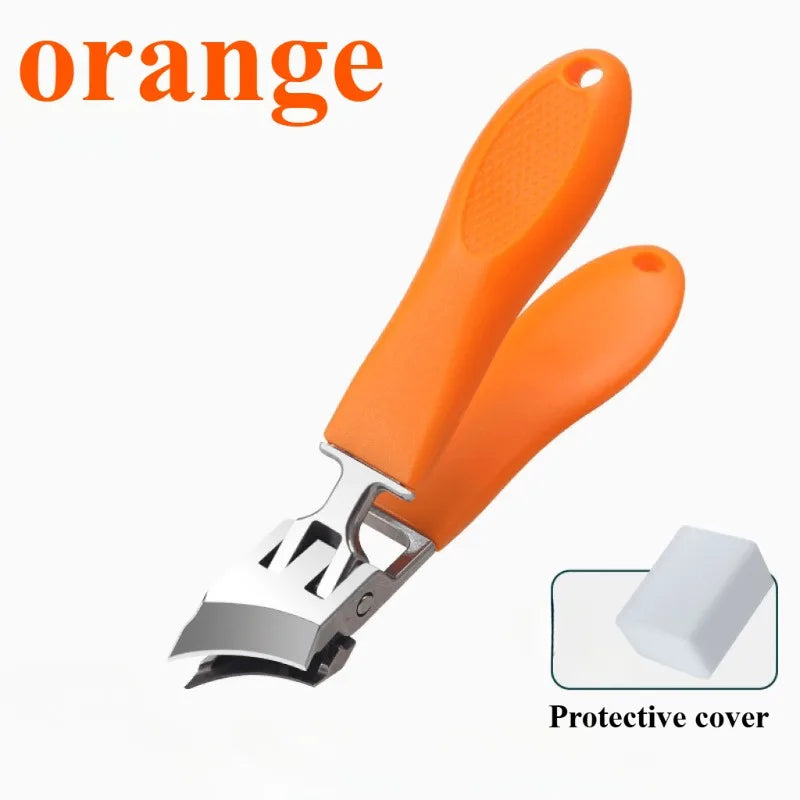 Special Anti-splash Nail Clippers Large Size ABS Toenail Cutter Diagonal Pliers Manicure Tools Household nails art tool